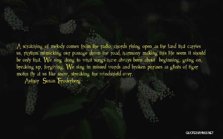 A Broken Road Quotes By Susan Froderberg