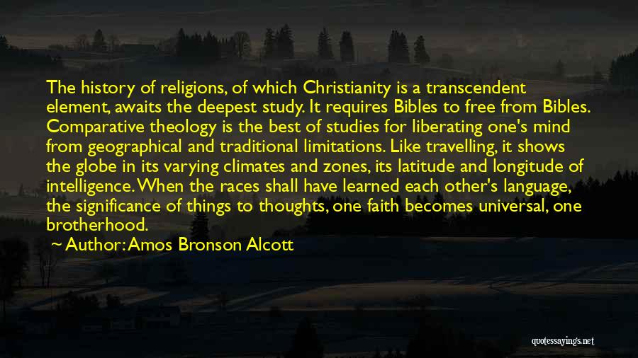 A Brotherhood Quotes By Amos Bronson Alcott