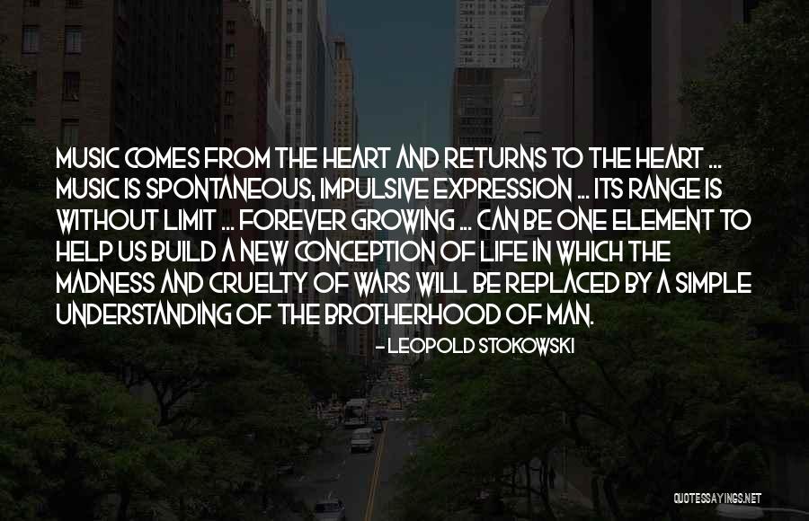 A Brotherhood Quotes By Leopold Stokowski