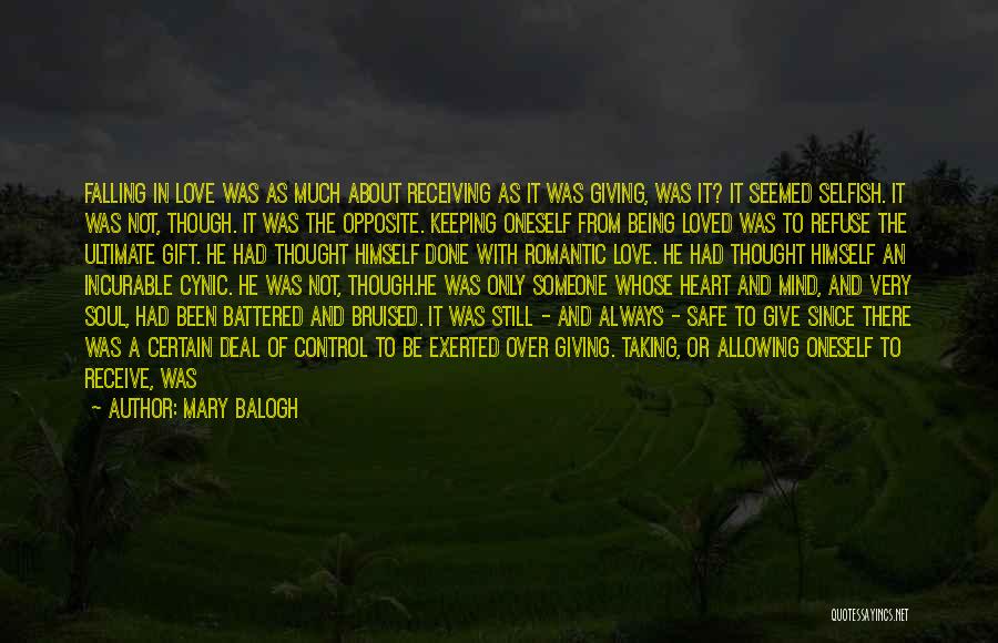 A Bruised Heart Quotes By Mary Balogh