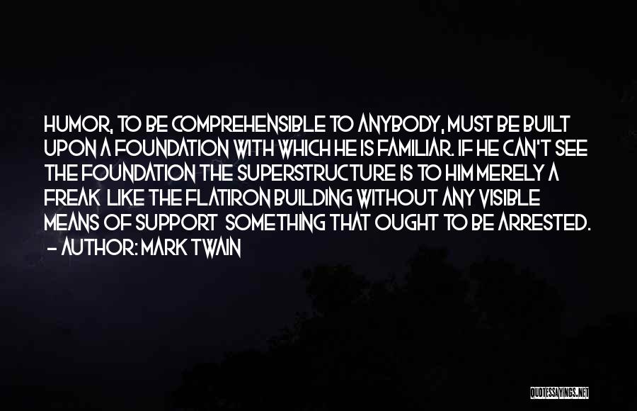 A Building Quotes By Mark Twain