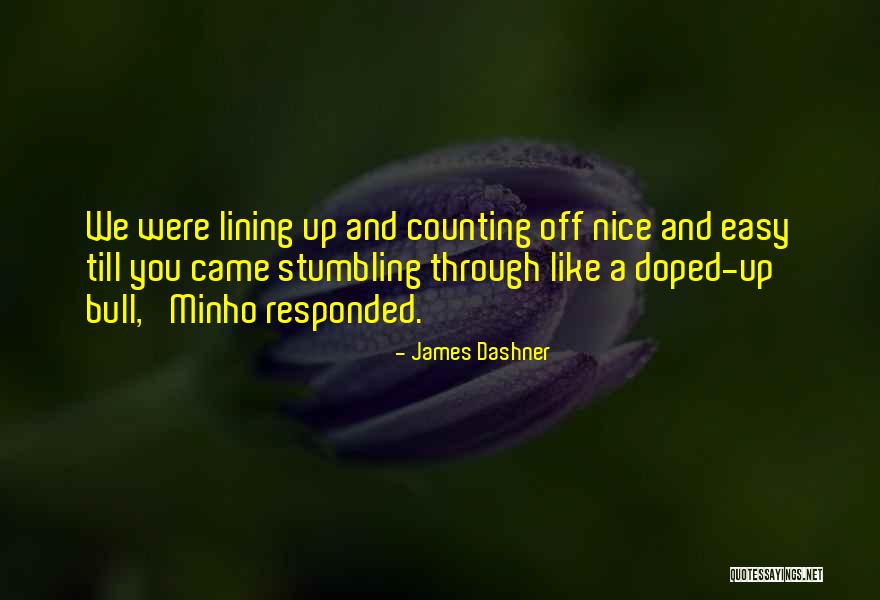 A Bull Quotes By James Dashner A Bull Quotes By James Dashner