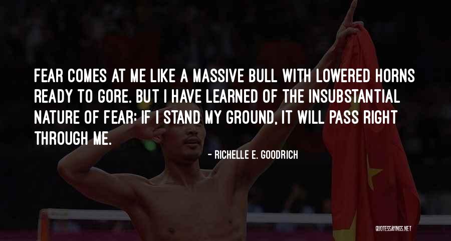 A Bull Quotes By Richelle E. Goodrich A Bull Quotes By Richelle E. Goodrich