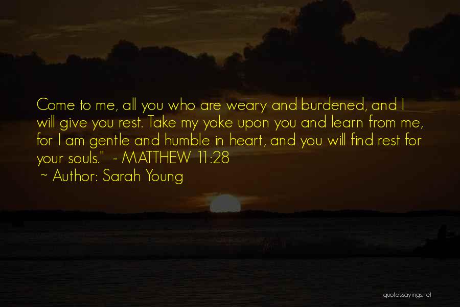 A Burdened Heart Quotes By Sarah Young