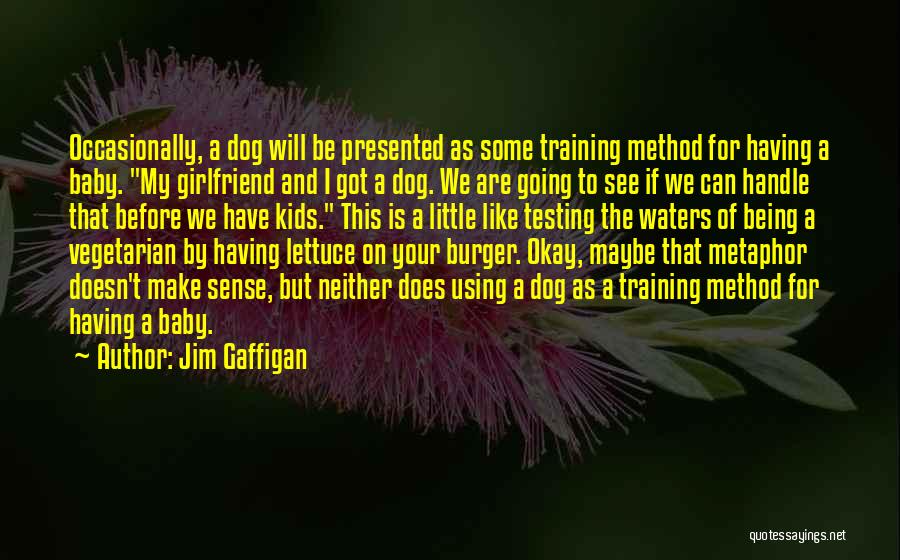 A Burger Quotes By Jim Gaffigan