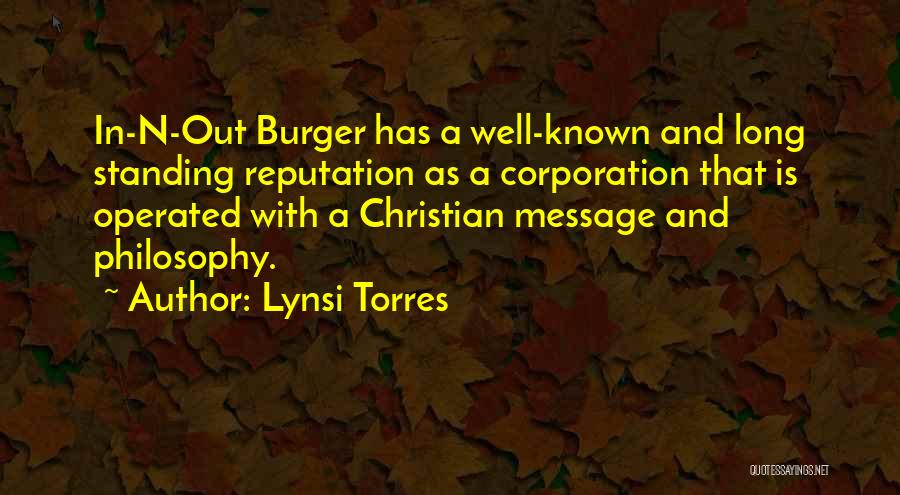 A Burger Quotes By Lynsi Torres