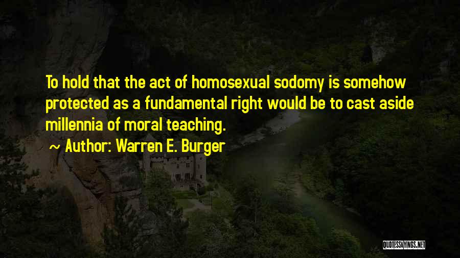 A Burger Quotes By Warren E. Burger