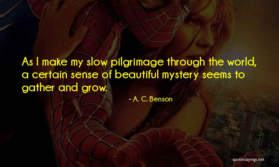 A. C. Benson Quotes 655173