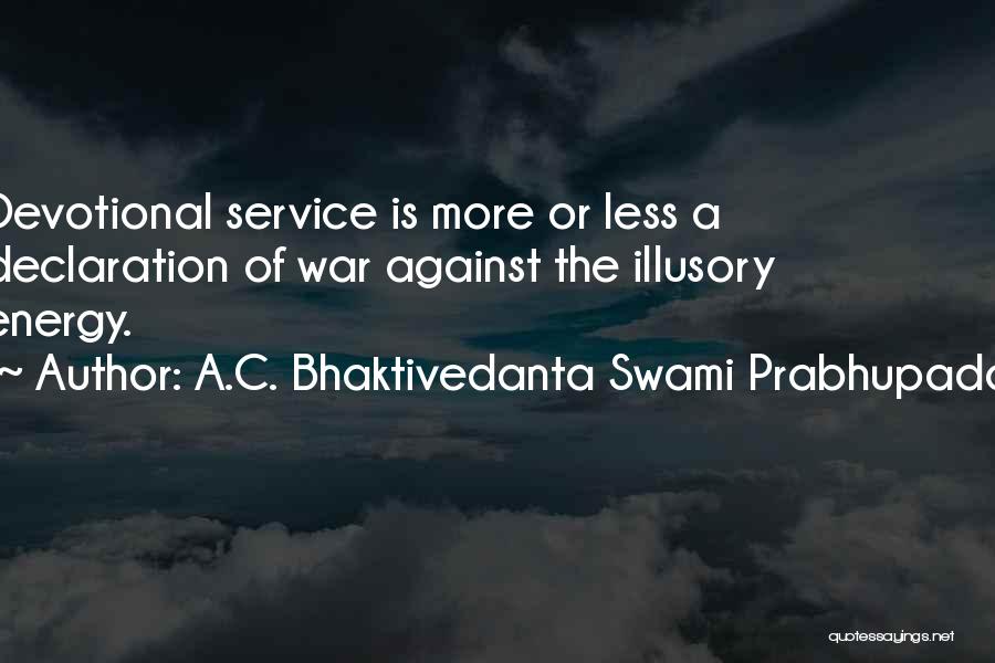 A.C. Bhaktivedanta Swami Prabhupada Quotes 1251158