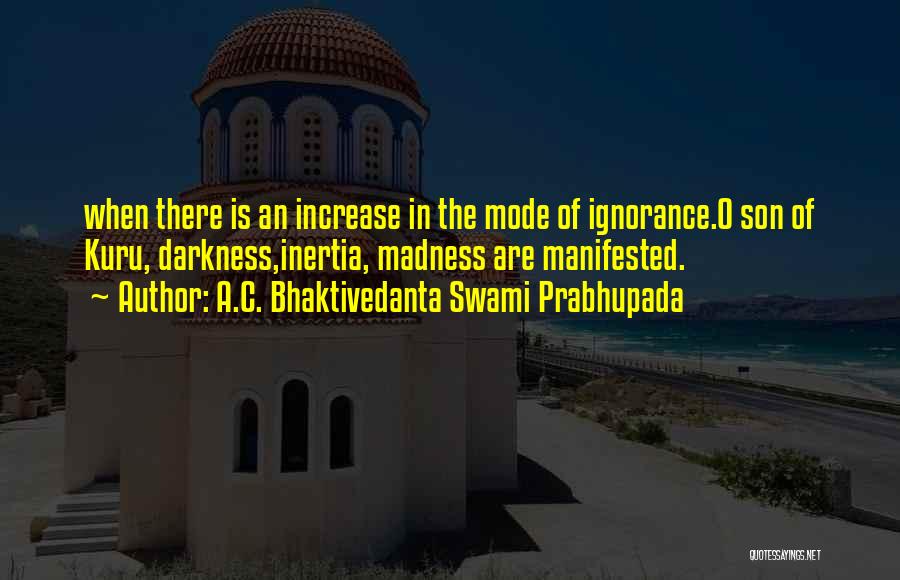 A.C. Bhaktivedanta Swami Prabhupada Quotes 918493