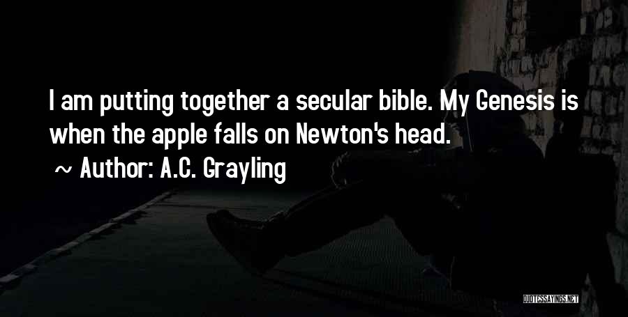 A.C. Grayling Quotes 2132749