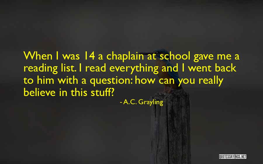 A.C. Grayling Quotes 2142492