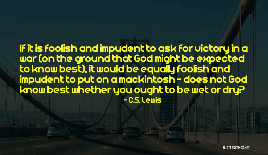 A C Lewis Quotes By C.S. Lewis