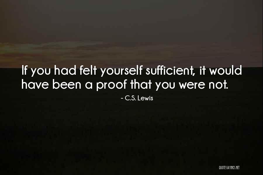 A C Lewis Quotes By C.S. Lewis