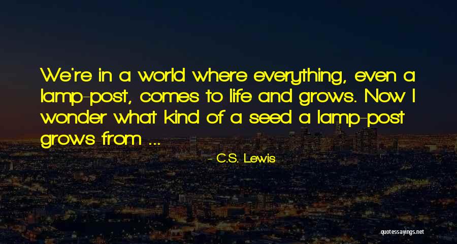 A C Lewis Quotes By C.S. Lewis