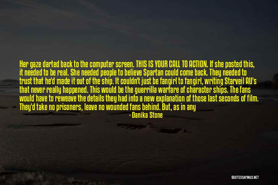 A Call To Action Quotes By Danika Stone