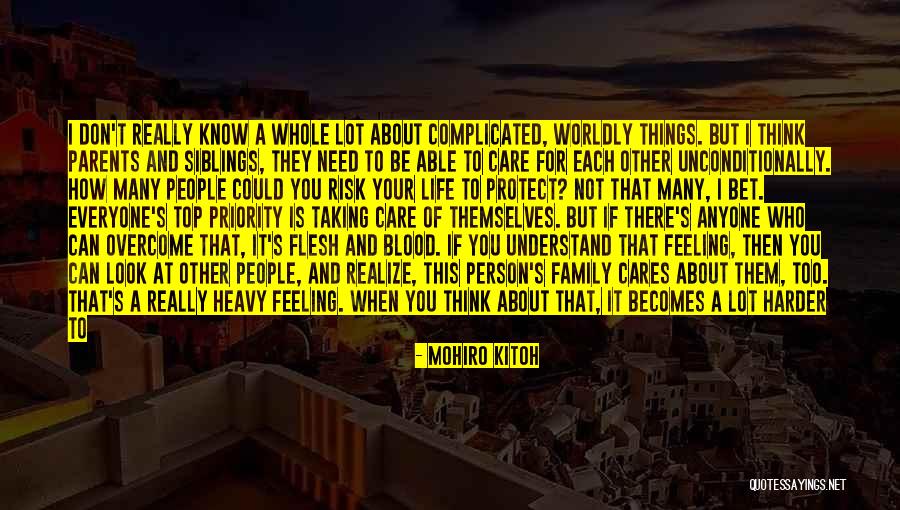 A Caring Person Quotes By Mohiro Kitoh A Caring Person Quotes By Mohiro Kitoh