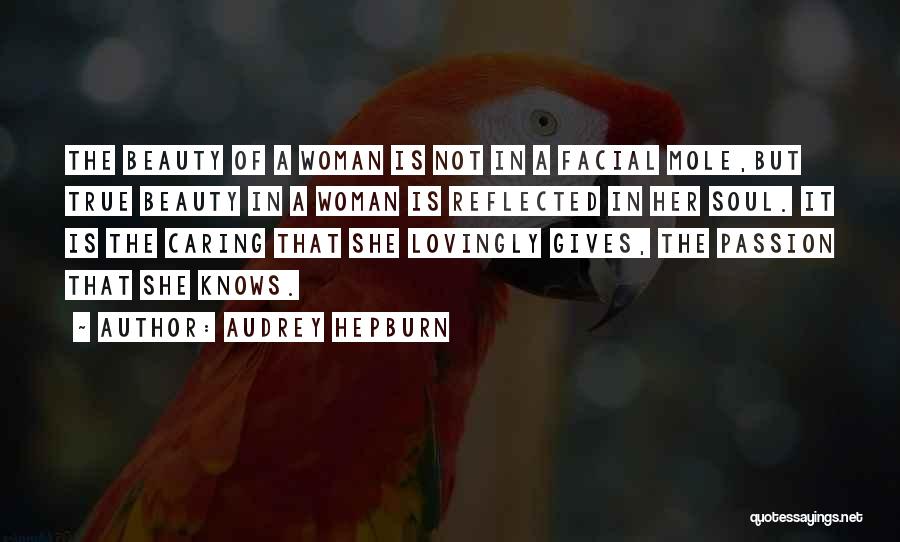 A Caring Woman Quotes By Audrey Hepburn