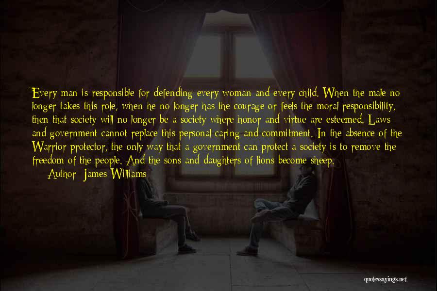 A Caring Woman Quotes By James Williams