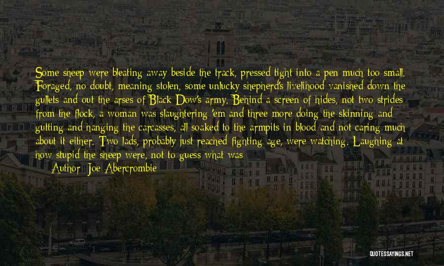 A Caring Woman Quotes By Joe Abercrombie