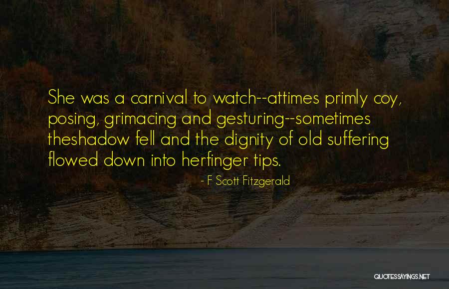 A Carnival Quotes By F Scott Fitzgerald