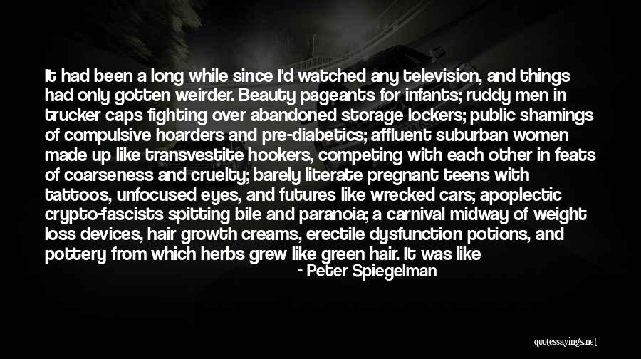 A Carnival Quotes By Peter Spiegelman