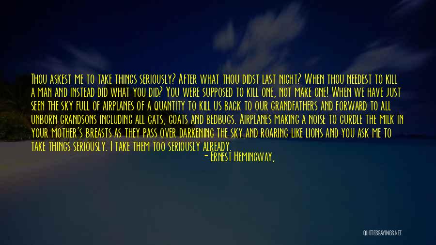 A Cats Death Quotes By Ernest Hemingway, A Cats Death Quotes By Ernest Hemingway,