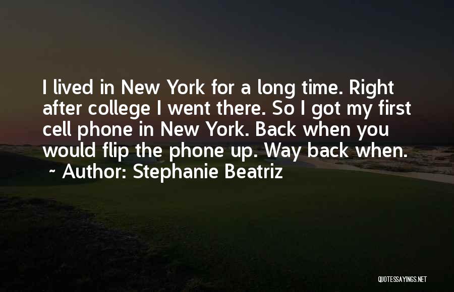 A Cell Phone Quotes By Stephanie Beatriz