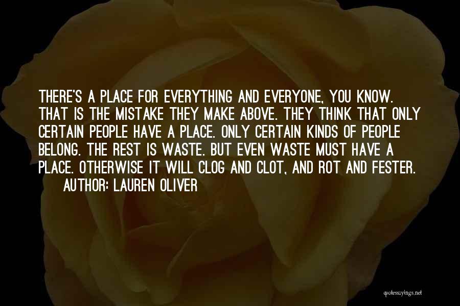 A Certain Place Quotes By Lauren Oliver