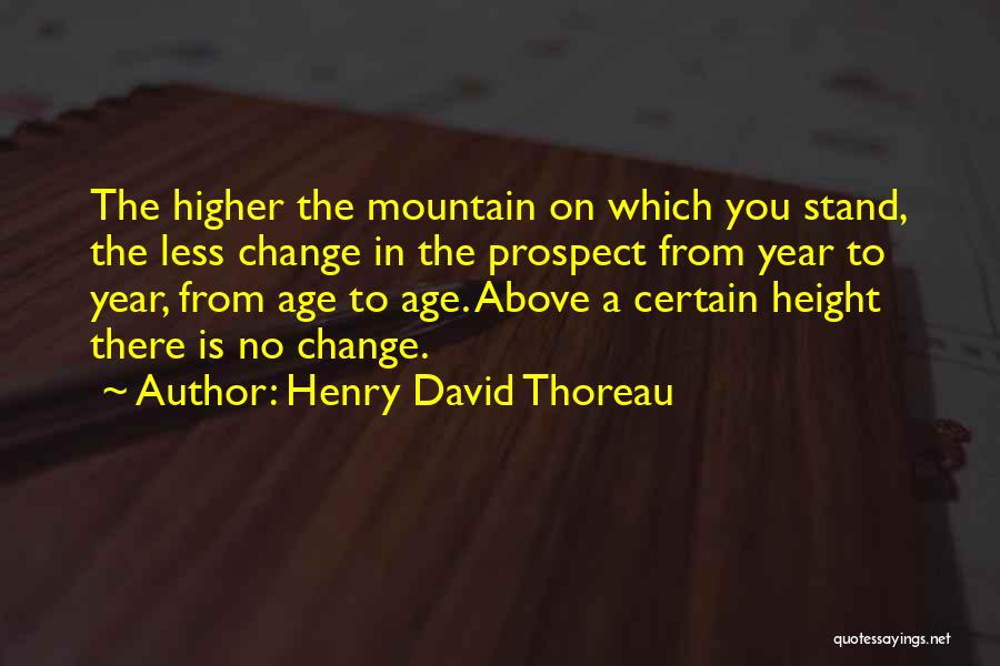 A Change In Perspective Quotes By Henry David Thoreau