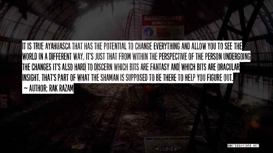 A Change In Perspective Quotes By Rak Razam
