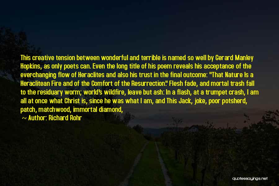 A Changing World Quotes By Richard Rohr