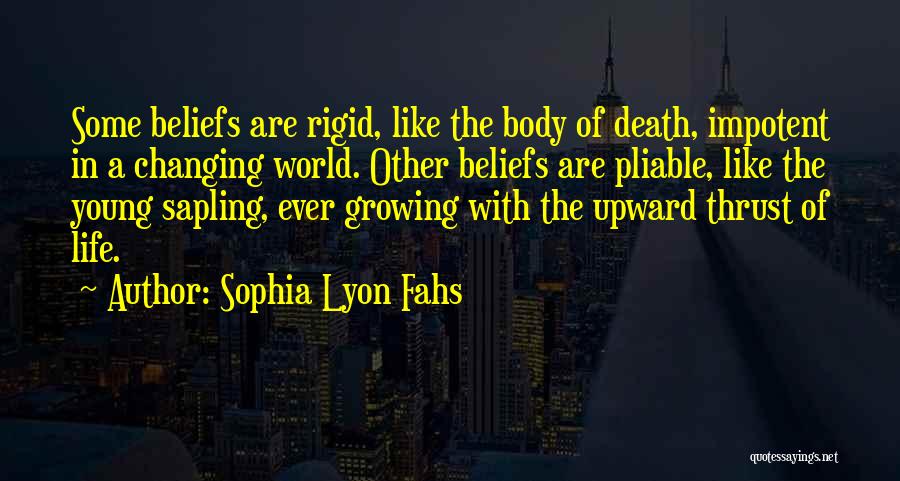 A Changing World Quotes By Sophia Lyon Fahs