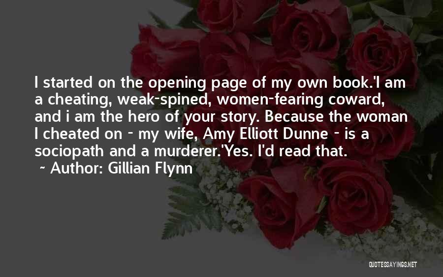 A Cheating Wife Quotes By Gillian Flynn