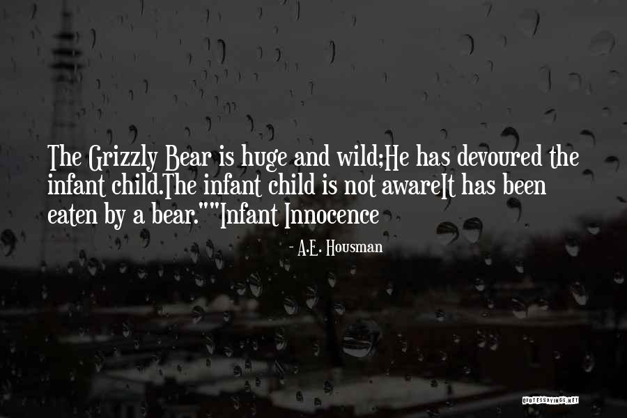 A Child Innocence Quotes By A.E. Housman A Child Innocence Quotes By A.E. Housman