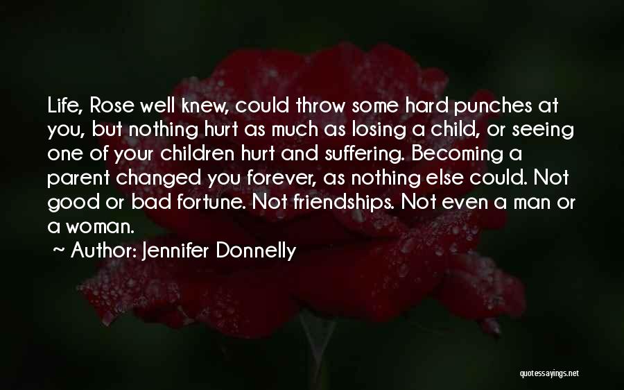 A Child Losing A Parent Quotes By Jennifer Donnelly