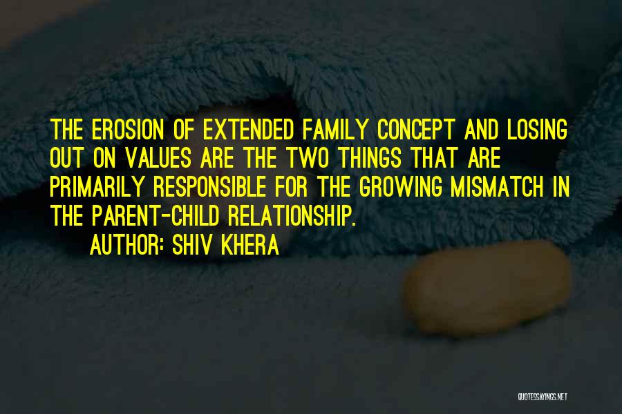 A Child Losing A Parent Quotes By Shiv Khera