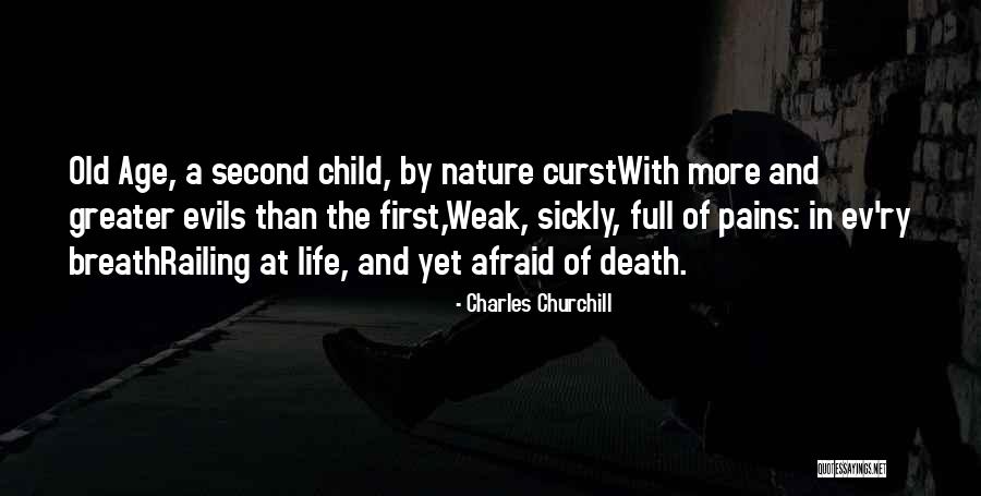 A Child Quotes By Charles Churchill