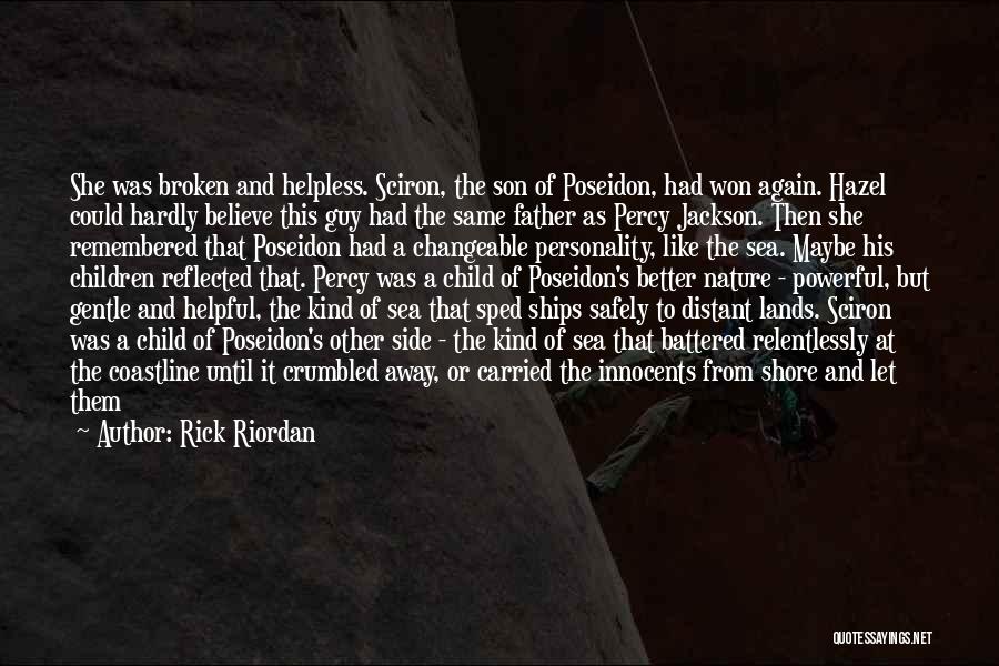 A Child Without A Father Quotes By Rick Riordan