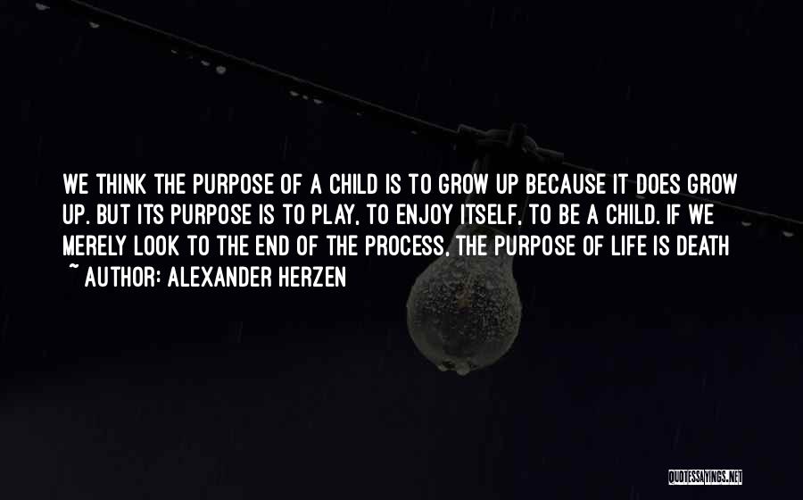 A Childhood's End Quotes By Alexander Herzen