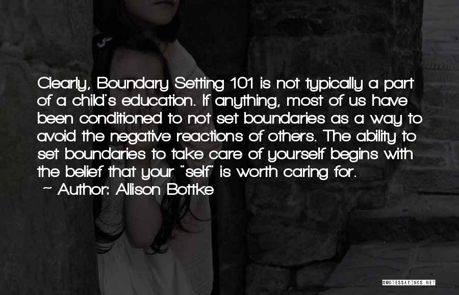 A Child's Education Quotes By Allison Bottke