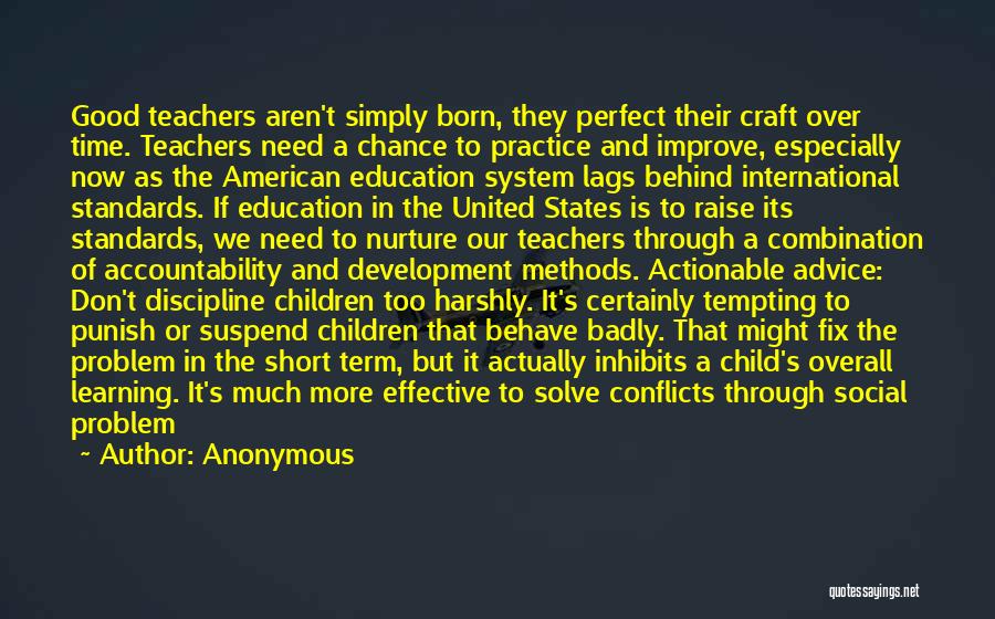 A Child's Education Quotes By Anonymous