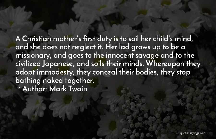 A Child's Education Quotes By Mark Twain