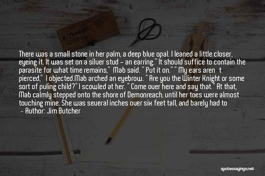 A Child's Feet Quotes By Jim Butcher