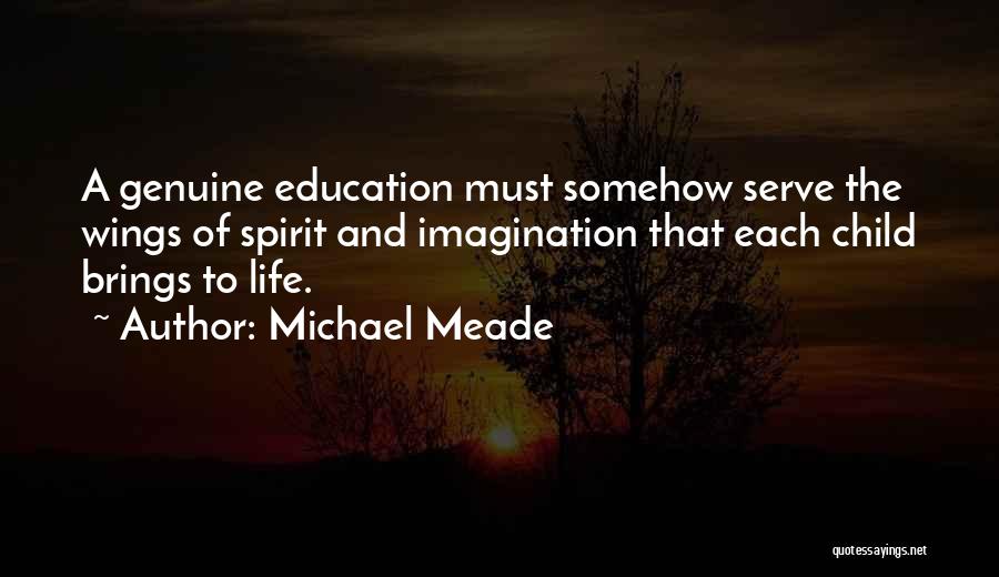 A Child's Imagination Quotes By Michael Meade