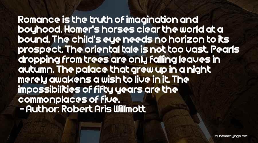 A Child's Imagination Quotes By Robert Aris Willmott