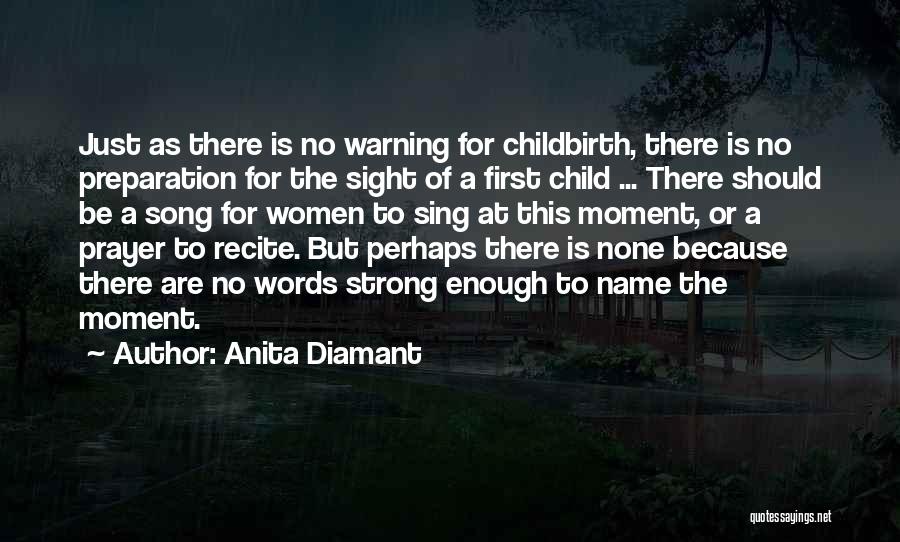 A Child's Love For Mother Quotes By Anita Diamant