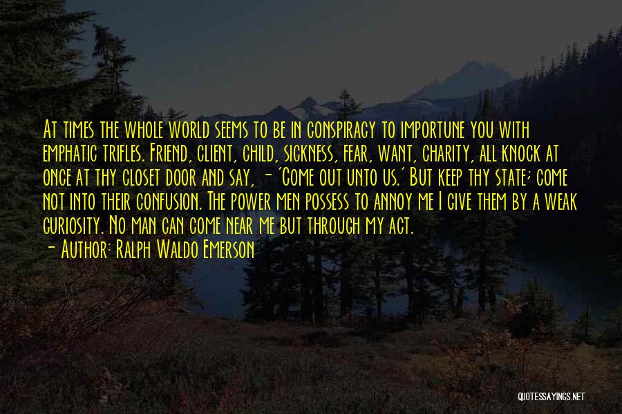 A Child's Perspective Quotes By Ralph Waldo Emerson