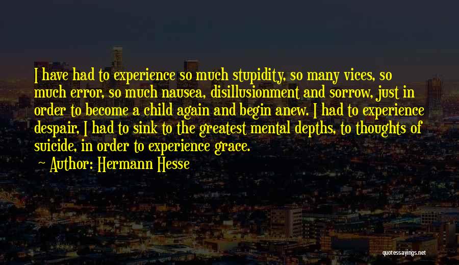 A Child's Thoughts Quotes By Hermann Hesse