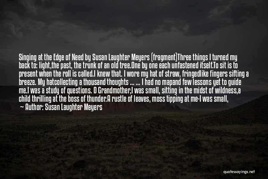 A Child's Thoughts Quotes By Susan Laughter Meyers